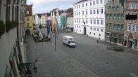 Archiv Foto Webcam Landshut: Blick vom Rathaus auf die Residenz 05:00