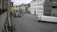 Archiv Foto Webcam Landshut: Blick vom Rathaus auf die Residenz 06:00