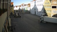 Archiv Foto Webcam Landshut: Blick vom Rathaus auf die Residenz 06:00