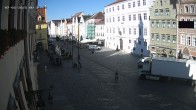 Archiv Foto Webcam Landshut: Blick vom Rathaus auf die Residenz 07:00