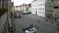 Archiv Foto Webcam Landshut: Blick vom Rathaus auf die Residenz 09:00