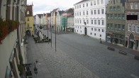 Archiv Foto Webcam Landshut: Blick vom Rathaus auf die Residenz 05:00