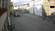 Archiv Foto Webcam Landshut: Blick vom Rathaus auf die Residenz 06:00