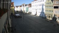 Archiv Foto Webcam Landshut: Blick vom Rathaus auf die Residenz 07:00
