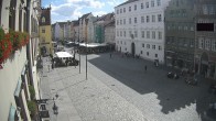 Archiv Foto Webcam Landshut: Blick vom Rathaus auf die Residenz 15:00