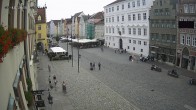 Archiv Foto Webcam Landshut: Blick vom Rathaus auf die Residenz 17:00
