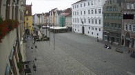 Archiv Foto Webcam Landshut: Blick vom Rathaus auf die Residenz 19:00