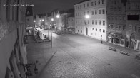 Archiv Foto Webcam Landshut: Blick vom Rathaus auf die Residenz 03:00