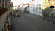 Archiv Foto Webcam Landshut: Blick vom Rathaus auf die Residenz 05:00