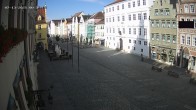 Archiv Foto Webcam Landshut: Blick vom Rathaus auf die Residenz 07:00