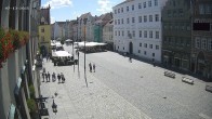 Archiv Foto Webcam Landshut: Blick vom Rathaus auf die Residenz 13:00