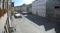 Archiv Foto Webcam Landshut: Blick vom Rathaus auf die Residenz 15:00