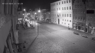 Archiv Foto Webcam Landshut: Blick vom Rathaus auf die Residenz 21:00