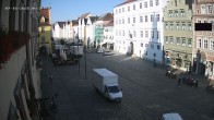 Archiv Foto Webcam Landshut: Blick vom Rathaus auf die Residenz 07:00