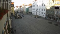 Archiv Foto Webcam Landshut: Blick vom Rathaus auf die Residenz 05:00