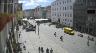 Archiv Foto Webcam Landshut: Blick vom Rathaus auf die Residenz 13:00