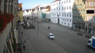 Archiv Foto Webcam Landshut: Blick vom Rathaus auf die Residenz 06:00