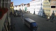 Archiv Foto Webcam Landshut: Blick vom Rathaus auf die Residenz 07:00