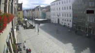 Archiv Foto Webcam Landshut: Blick vom Rathaus auf die Residenz 15:00