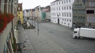 Archiv Foto Webcam Landshut: Blick vom Rathaus auf die Residenz 05:00