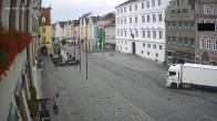 Archiv Foto Webcam Landshut: Blick vom Rathaus auf die Residenz 06:00