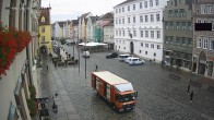 Archiv Foto Webcam Landshut: Blick vom Rathaus auf die Residenz 07:00