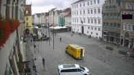 Archiv Foto Webcam Landshut: Blick vom Rathaus auf die Residenz 09:00