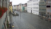 Archiv Foto Webcam Landshut: Blick vom Rathaus auf die Residenz 05:00