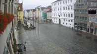 Archiv Foto Webcam Landshut: Blick vom Rathaus auf die Residenz 06:00