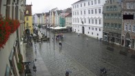 Archiv Foto Webcam Landshut: Blick vom Rathaus auf die Residenz 09:00