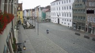 Archiv Foto Webcam Landshut: Blick vom Rathaus auf die Residenz 05:00