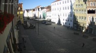 Archiv Foto Webcam Landshut: Blick vom Rathaus auf die Residenz 07:00