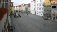 Archiv Foto Webcam Landshut: Blick vom Rathaus auf die Residenz 05:00