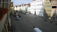 Archiv Foto Webcam Landshut: Blick vom Rathaus auf die Residenz 07:00