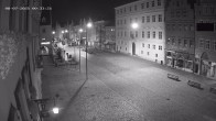 Archiv Foto Webcam Landshut: Blick vom Rathaus auf die Residenz 23:00