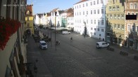 Archiv Foto Webcam Landshut: Blick vom Rathaus auf die Residenz 07:00