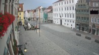 Archiv Foto Webcam Landshut: Blick vom Rathaus auf die Residenz 05:00
