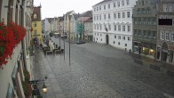Archiv Foto Webcam Landshut: Blick vom Rathaus auf die Residenz 07:00
