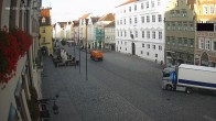 Archiv Foto Webcam Landshut: Blick vom Rathaus auf die Residenz 06:00