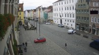 Archiv Foto Webcam Landshut: Blick vom Rathaus auf die Residenz 06:00