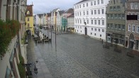Archiv Foto Webcam Landshut: Blick vom Rathaus auf die Residenz 08:00