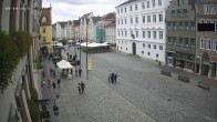 Archiv Foto Webcam Landshut: Blick vom Rathaus auf die Residenz 13:00