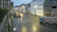 Archiv Foto Webcam Landshut: Blick vom Rathaus auf die Residenz 05:00