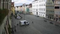 Archiv Foto Webcam Landshut: Blick vom Rathaus auf die Residenz 07:00