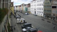 Archiv Foto Webcam Landshut: Blick vom Rathaus auf die Residenz 08:00