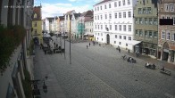 Archiv Foto Webcam Landshut: Blick vom Rathaus auf die Residenz 09:00