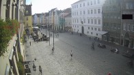 Archiv Foto Webcam Landshut: Blick vom Rathaus auf die Residenz 15:00
