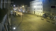 Archiv Foto Webcam Landshut: Blick vom Rathaus auf die Residenz 19:00