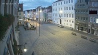 Archiv Foto Webcam Landshut: Blick vom Rathaus auf die Residenz 05:00