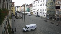Archiv Foto Webcam Landshut: Blick vom Rathaus auf die Residenz 08:00